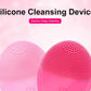 Nano Ionic Facial vaporizer Hot Face Steamer Blackhead Remover Vacuum Skin Scrubber Silicone Face Cleaning Brush Skin Care Set