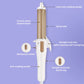 Temperature Setting Electric Hair Curler Long Curling Tong Wand 9-38mm Professional Hair Curling Iron LCD Screen