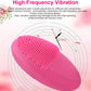 Nano Ionic Facial vaporizer Hot Face Steamer Blackhead Remover Vacuum Skin Scrubber Silicone Face Cleaning Brush Skin Care Set