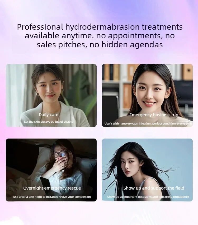 Handheld High Pressure Hydrating Facial Steamer Nano Ionic Mist Sprayer 5ml Detachable Essence Bottle Long-lasting Moisture Lock
