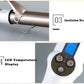 Temperature Setting Electric Hair Curler Long Curling Tong Wand 9-38mm Professional Hair Curling Iron LCD Screen