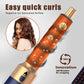 5 In 1 Hair Dryer And Styler Kit With Professional Hot Air Brush Curling Iron Hair Straightener For Curling And Straightening