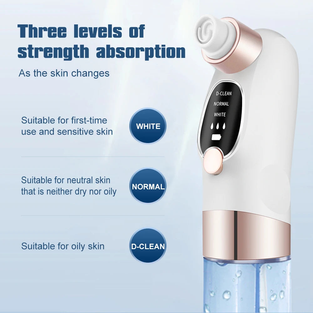 Electric Bubble Blackhead Remover Vacuum Suction Pore Cleaner Spot Acne Pimple Black Head Extractor Facial Cleaning Tools