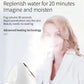 Portable beauty facial steam generator, facial skin steam machine, household nano ion cold and hot facial nebulizer