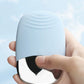 Square Electric Facial Cleansing Brush Silicone Rechargeable Introducer Beauty Device Ultrasonic Face Cleaning Massage Tool