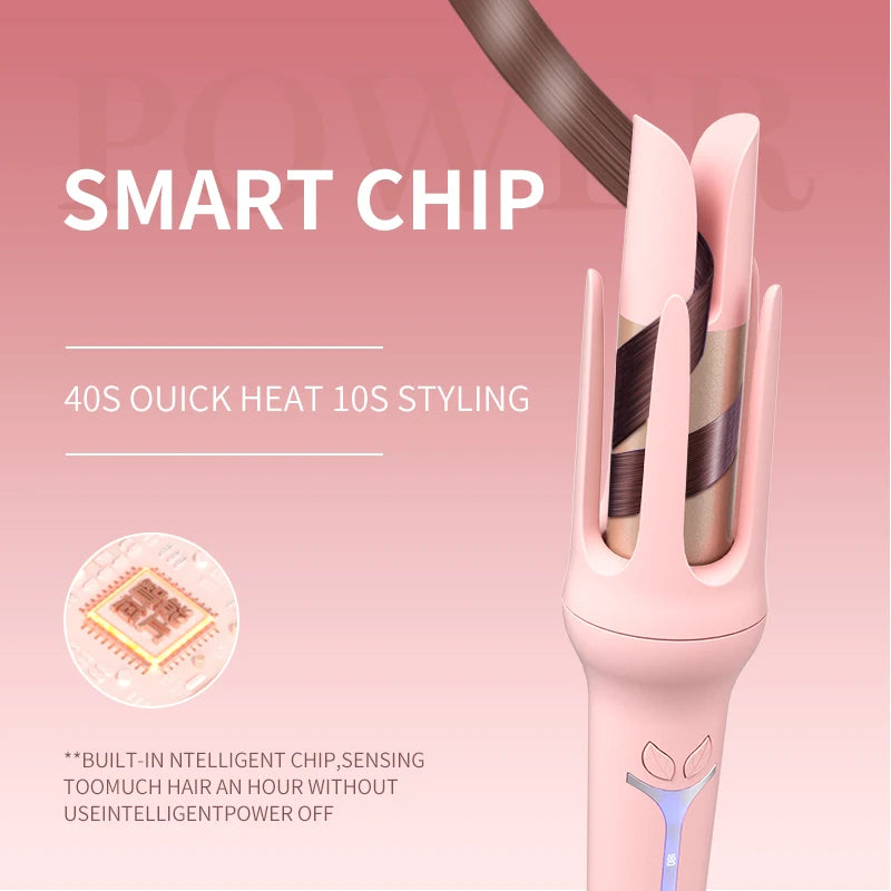 Automatic Curling Iron 32 mm Big Roll Anion  Ceramic Hair Curler 4-Speed Adjustable  Fast Heating Fashion Styling Tools