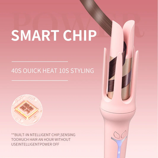 Automatic Curling Iron 32 mm Big Roll Anion  Ceramic Hair Curler 4-Speed Adjustable  Fast Heating Fashion Styling Tools
