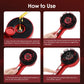 Electric Head Massager Hair Growth Comb Scalp Relax Massager 630nm Red Light Oil Applicator Anti-Hair Loss Hair Care Hairbrush
