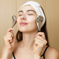 Ice Globes Facial Skin Care Tool for Face and Eyes Stainless Steel Beauty Cryo Sticks for Women Cooling Spa Globes Cold Roller