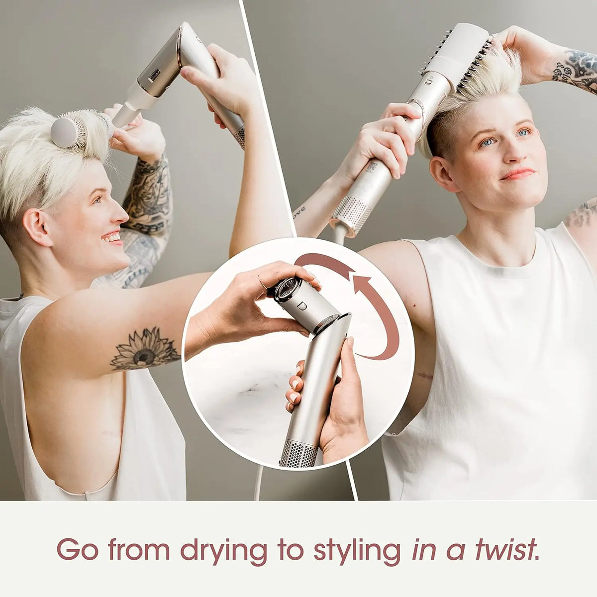 Shark Flexstyle HD430 Negative Ion Hair Dryer 5-in-1 Multi-function Automatic Hair Curler Hair High-speed Hair Dryer