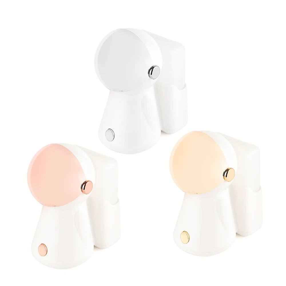 380ml Face Steamer Nano Spray Ionic Nebulizer Facial Vaporizer Hot Mist Hot Compress Skin Moisturizer Sprayer For Face Sauna SPA