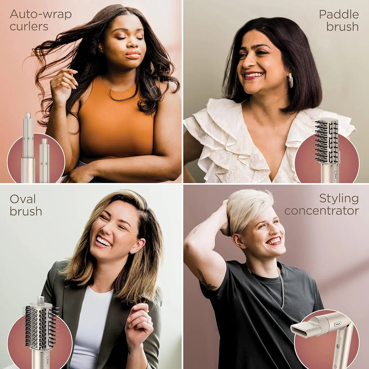 Shark Flexstyle HD430 Negative Ion Hair Dryer 5-in-1 Multi-function Automatic Hair Curler Hair High-speed Hair Dryer