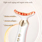 ANLAN Dual Polar Neck Beauty Device with 24K Gold Anti-aging Remove Double Chin Facial Lifting 5 Color LED Warm Facial Massager