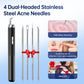 Visual Blackhead Remover 1296P HD Camera 50X Magnification Face Pimple Acne Pore Deep Clean Care Set Smart Blackhead Removal