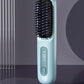 Women's Wireless Portable Hair Straightener, USB Rechargeable Negative Ion Hot Air Straightening Brush, Effectively Smooths Frizz, Makes Hair Shiny And Soft, Anti-Scald Design, 3 Temperature Settings, 30 Seconds Fast Heating,