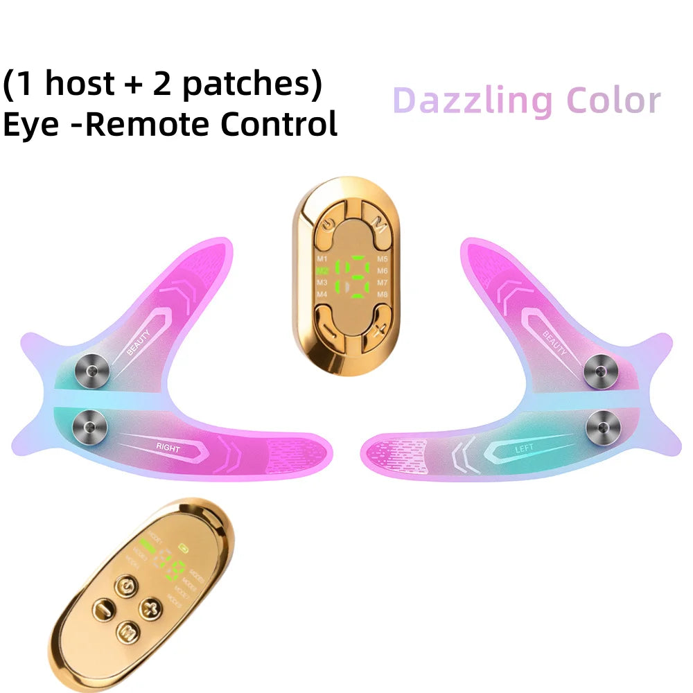 EMS Eye Face Massager Microcurrent Eye Care Device Facial Lifting Massage Reduce Dark Circles Eye Swelling Anti-Wrinkle