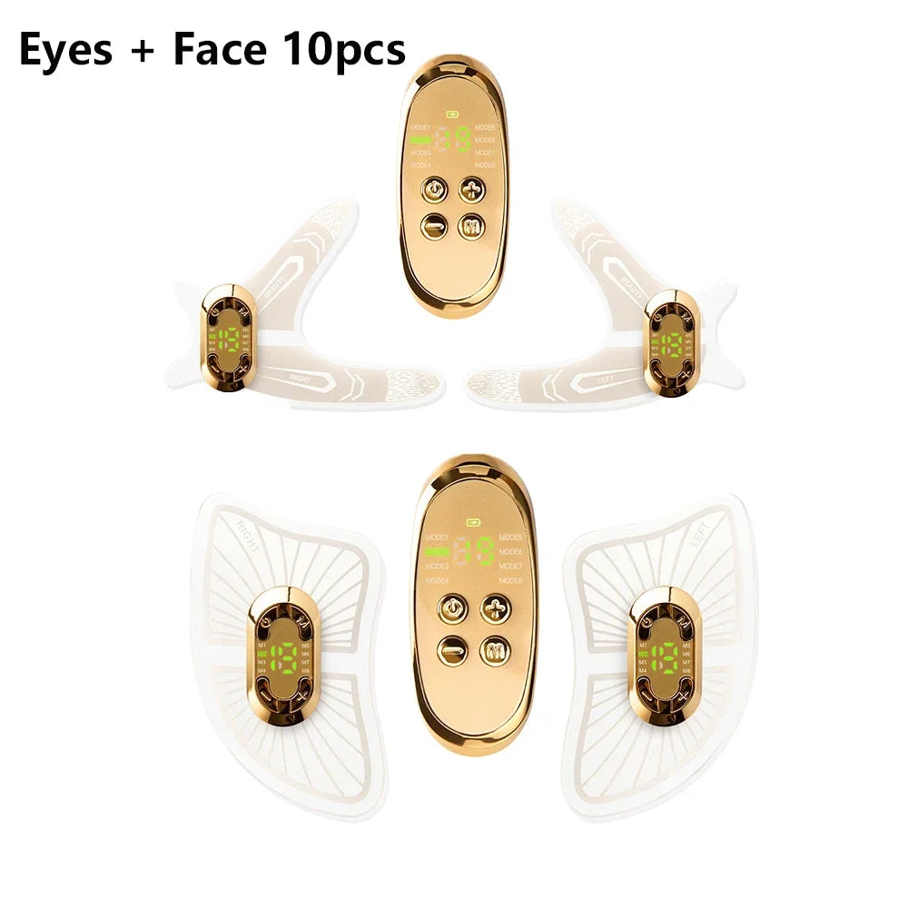 EMS Eye Care Device Face Beauty Massage Muscle Stimulator Facial Lifting Forehead Anti-Wrinkle Reduce Dark Circles Eyes Swelling