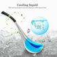 Ice Globes Facial Skin Care Tool for Face and Eyes Stainless Steel Beauty Cryo Sticks for Women Cooling Spa Globes Cold Roller