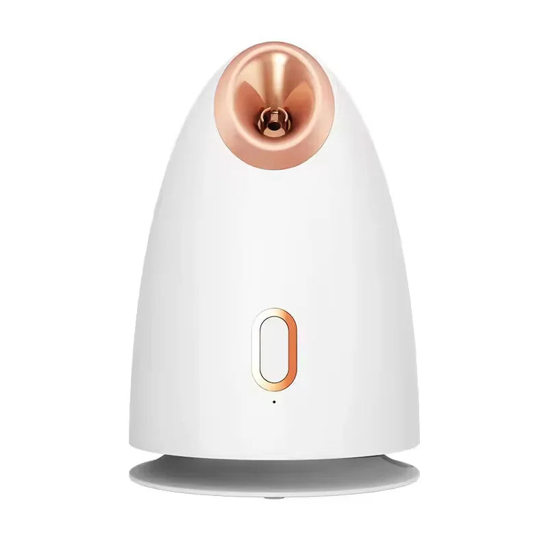 Portable beauty facial steam generator, facial skin steam machine, household nano ion cold and hot facial nebulizer