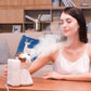 380ml Face Steamer Nano Spray Ionic Nebulizer Facial Vaporizer Hot Mist Hot Compress Skin Moisturizer Sprayer For Face Sauna SPA