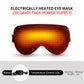 Heating Massage Eye Mask - Hot Compress Relieves Fatigue Dark Circles Aids Sleep 3 Gears Heat & Vibration (For Eye Strain)