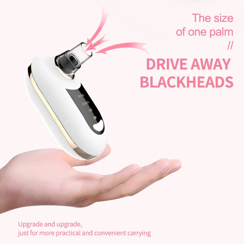 Electric Vacuum Pimples Acne Remover Rechargeable Skin Care Face Deep Nose Pore Cleaner Vacuum Blackhead Remover