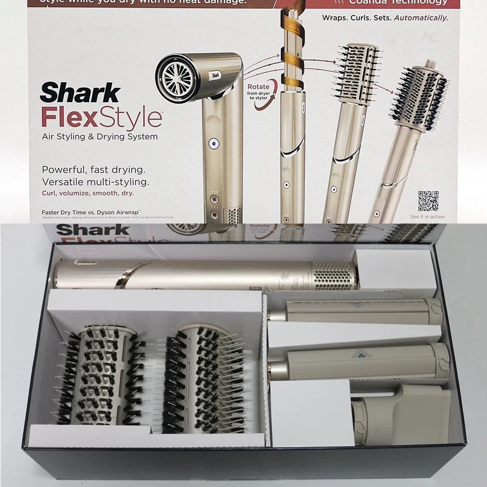 Shark Flexstyle HD430 Negative Ion Hair Dryer 5-in-1 Multi-function Automatic Hair Curler Hair High-speed Hair Dryer