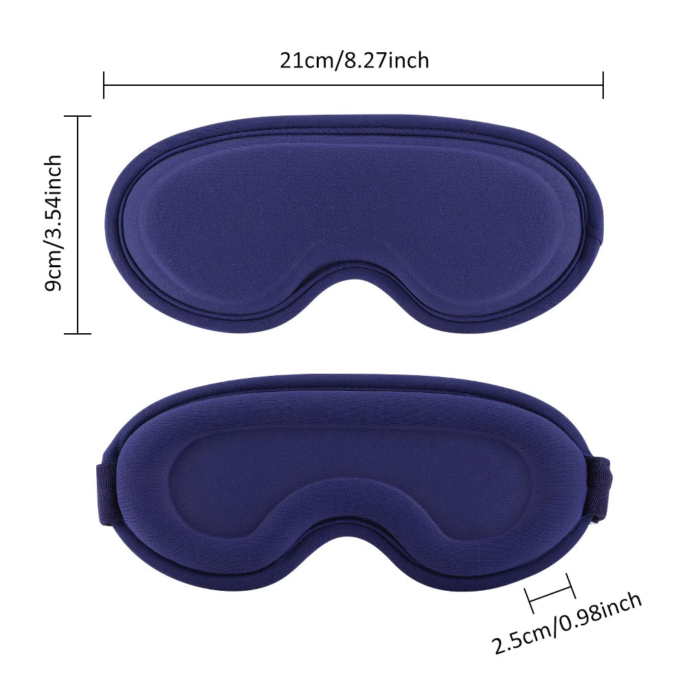 Heated Eye Masks For Dry Eyes 3D Rechargeable Adjustable Heat Massage Eyemask Relieve Eye Strain Office Home Sleeping Eyeshade