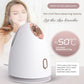 Portable beauty facial steam generator, facial skin steam machine, household nano ion cold and hot facial nebulizer