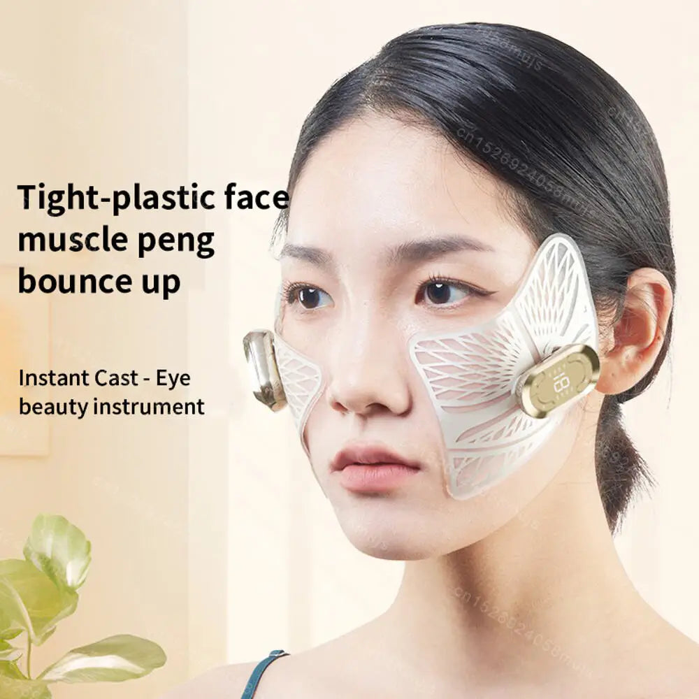 EMS Eye Care Device Face Beauty Massage Muscle Stimulator Facial Lifting Forehead Anti-Wrinkle Reduce Dark Circles Eyes Swelling