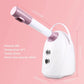 Facial Steamer Hot Cold Warm Mist Humidifier Face Deep Cleaning Vaporizer Nano Ionic Sprayer Salon Home Ozone Skin Moisturizer