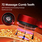 Electric Head Massager Hair Growth Comb Scalp Relax Massager 630nm Red Light Oil Applicator Anti-Hair Loss Hair Care Hairbrush