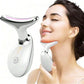 Neck Facial Lifting Device EMS Microcurrent LED Photon Therapy Vibration Face Massager Anti Wrinkles Tightening Skin Care Tools