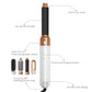 Hair Dryer 5-In-1 Electric Hair Comb Negative Ion Straight Curler Brush Blow Dryer Air Comb Removable Brush Kit Tool