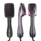 Hot Sale One Step  Hair Comb Negative Ion Hair Dryer Brush Curling Straight Wet And Dry Straight Curler Hot Air Comb