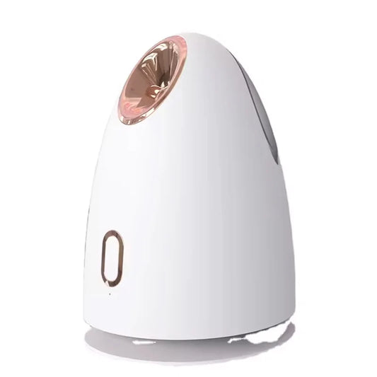 Portable beauty facial steam generator, facial skin steam machine, household nano ion cold and hot facial nebulizer