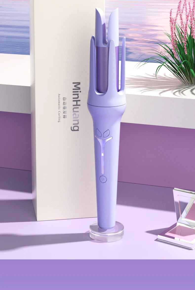 Automatic Curling Iron 32 mm Big Roll Anion  Ceramic Hair Curler 4-Speed Adjustable  Fast Heating Fashion Styling Tools