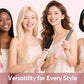 5 in 1 Air Wrap Hair Styler Frizz-Free Auto Wrap Curler, High-Speed Hair Dryer, Straightening & & Blow Dryer Brush for Styling