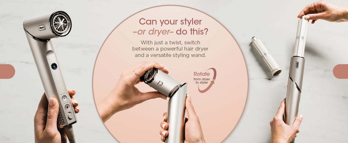 Shark Flexstyle HD430 Negative Ion Hair Dryer 5-in-1 Multi-function Automatic Hair Curler Hair High-speed Hair Dryer