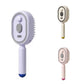 Electric Steam Brush with Water Spray Wet Electrics Hairbrush USB-C Charging for Detangling Smoothing Styling & Frizz Control S