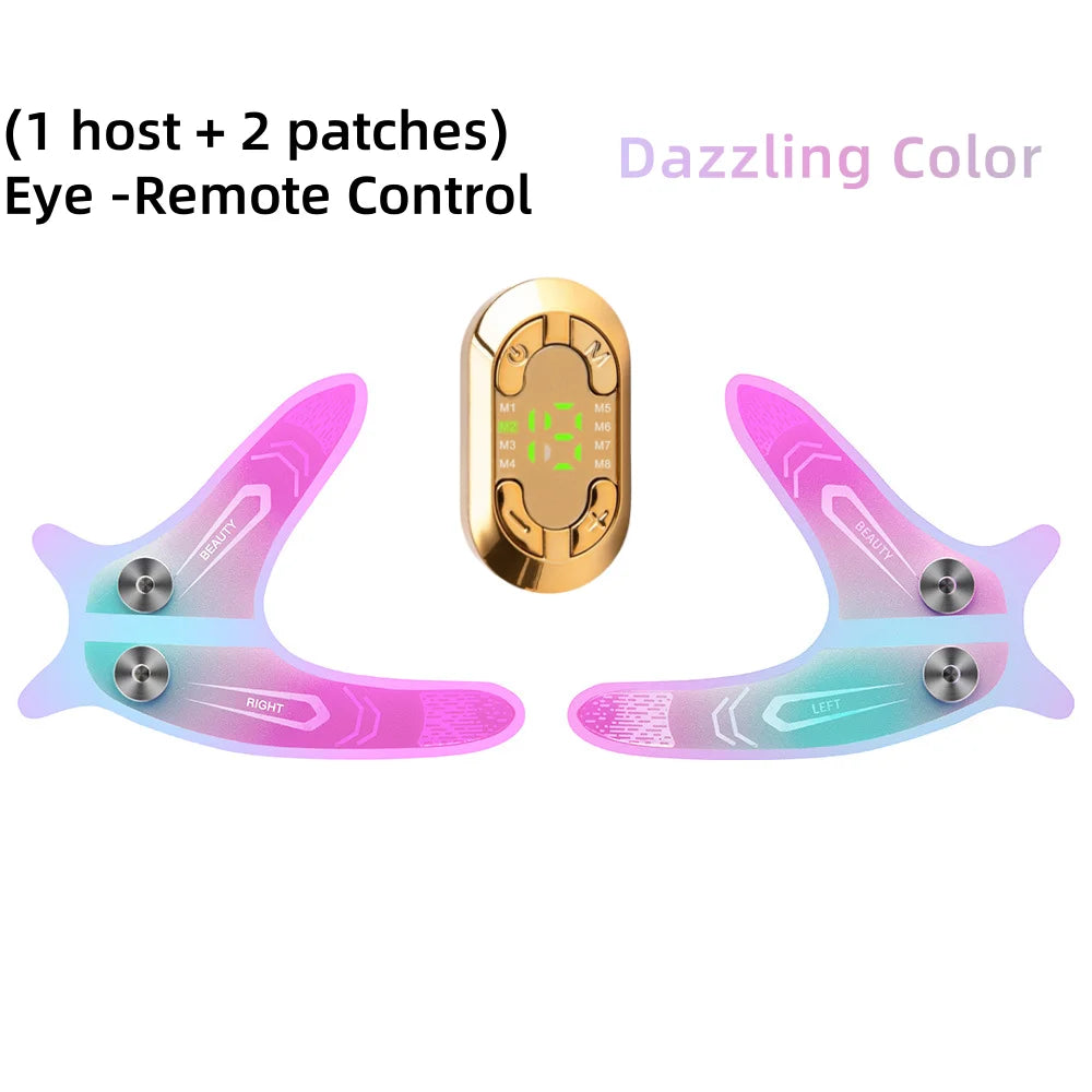 EMS Eye Face Massager Microcurrent Eye Care Device Facial Lifting Massage Reduce Dark Circles Eye Swelling Anti-Wrinkle