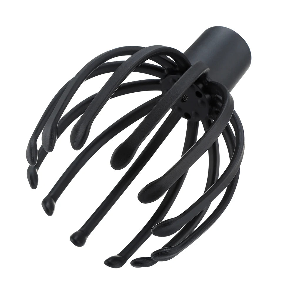 Electric Octopus Claw Scalp Massager Hands-free 3 Level Head Massage LED Red Light 3D Wirelss Head Scratcher Massage Health Care