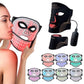 Silicone LED Mask Face With Neck 7 Colors LED Light Photon Therapy Anti Aging Rejuvenation Brighten Repair Skin Wireless Use