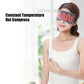 USB Heated Eye Mask for Dry Eyes & Sleep – Warm Compress with Constant Temperature,  Dark Circles & Puffiness Heated Eye Mask