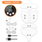 Ems Facial Lifting Massager Electric Muscle Stimulator Face Beauty Neck Skin Tightening Antiwrinkle Face Skin Care Dark Circle
