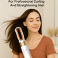 5 In 1 Hair Dryer And Styler Kit With Professional Hot Air Brush Curling Iron Hair Straightener For Curling And Straightening