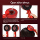 Electric Head Massager Hair Growth Comb Scalp Relax Massager 630nm Red Light Oil Applicator Anti-Hair Loss Hair Care Hairbrush