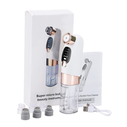 Electric Bubble Blackhead Remover Vacuum Suction Pore Cleaner Spot Acne Pimple Black Head Extractor Facial Cleaning Tools