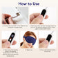 Heated Eye Masks For Dry Eyes 3D Rechargeable Adjustable Heat Massage Eyemask Relieve Eye Strain Office Home Sleeping Eyeshade