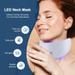 Neck LED Lift Mask Photon Anti-Wrinkle Skin Tightening Neck Beauty Device Skin Brighten Rejuvenation Neck Wrinkle Remover